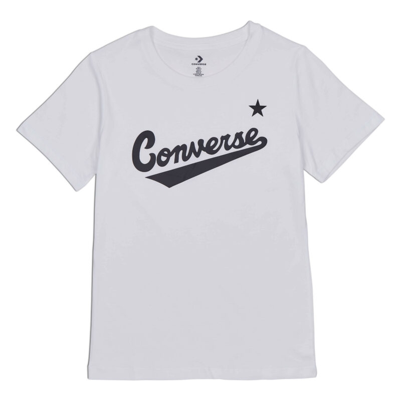 converse SCRIPTED WORDMARK TEE Dámské tričko US XS 10021940-A01