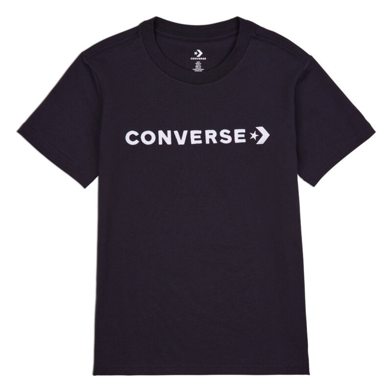 converse GLOSSY WORDMARK TEE Dámské tričko US XS 10023720-A01