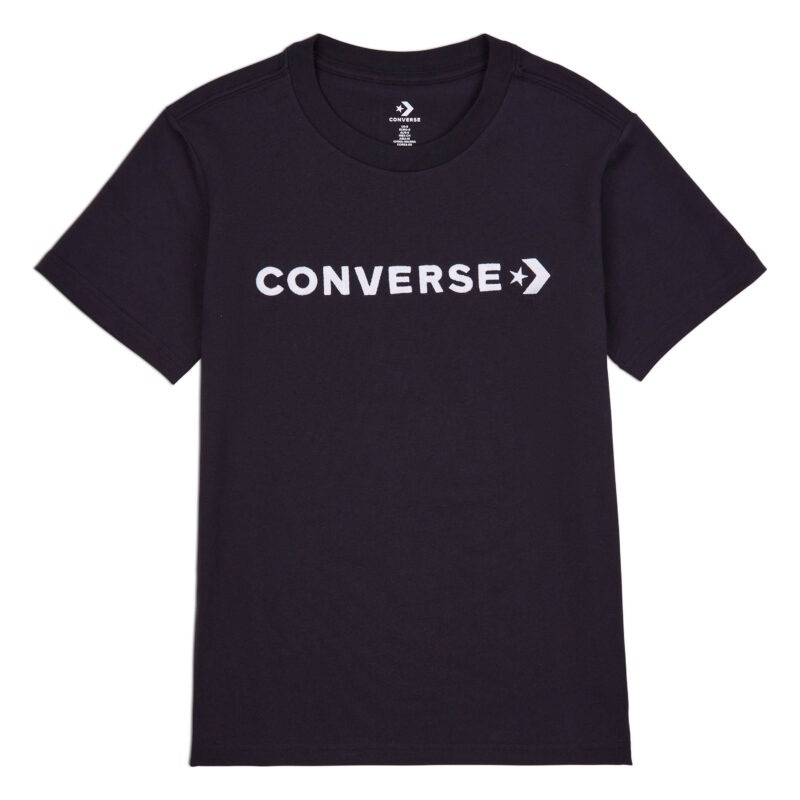 converse GLOSSY WORDMARK TEE Dámské tričko US S 10023720-A01