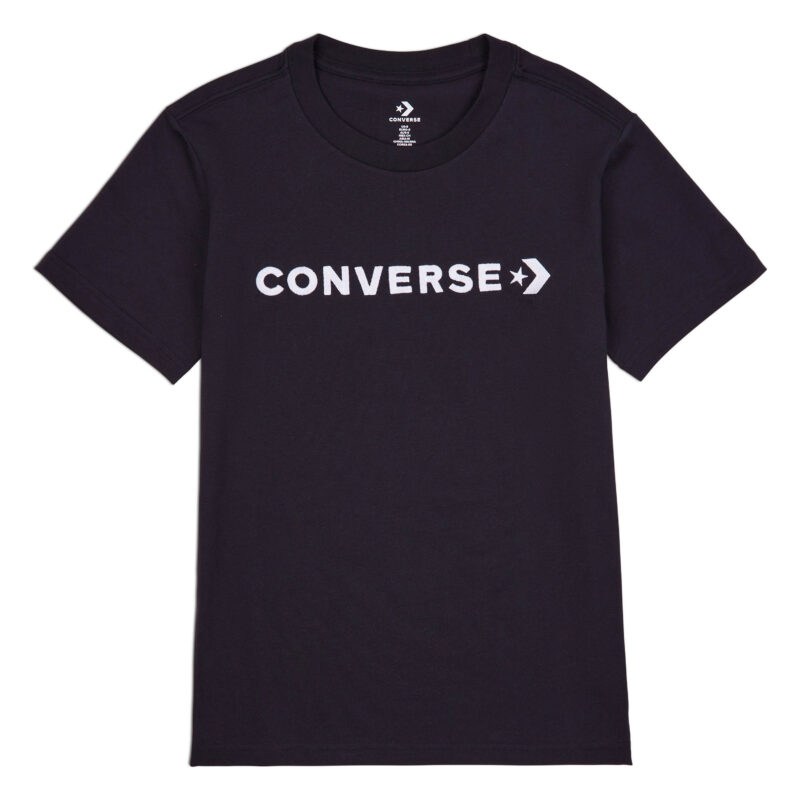 converse GLOSSY WORDMARK TEE Dámské tričko US XL 10023720-A01