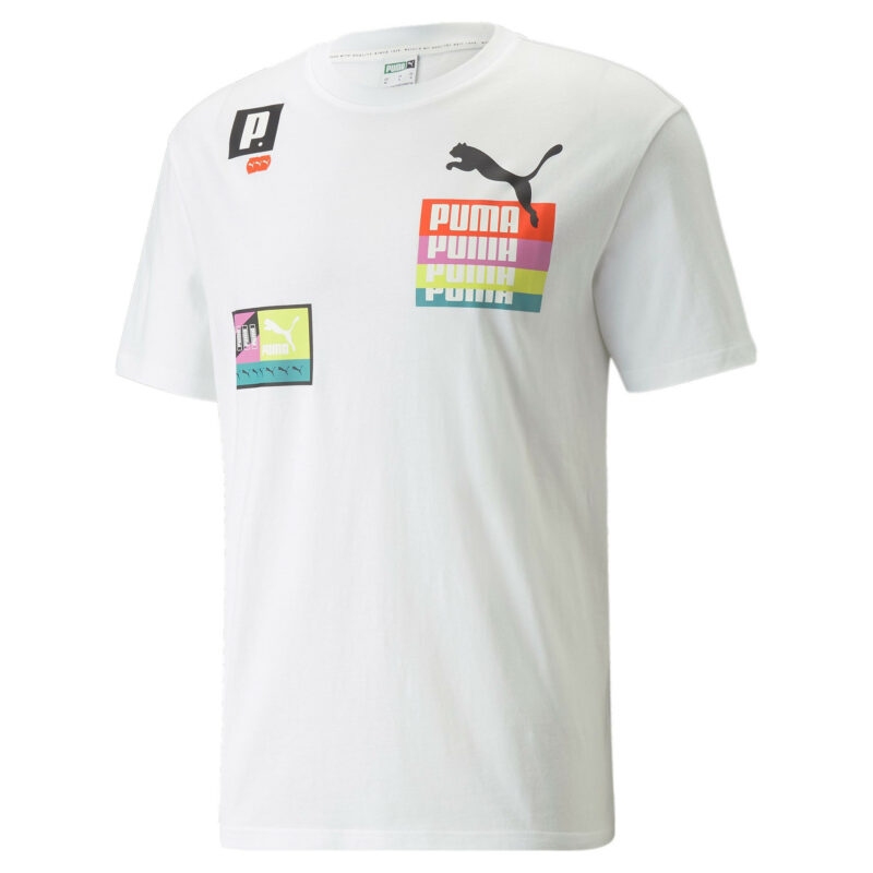 Puma Brand Love Multiplacement Tee Pánské tričko US M 533666-02
