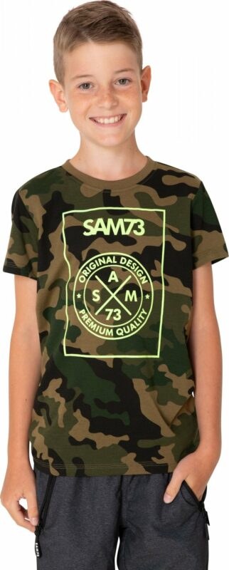 SAM 73 Chlapecké triko TOBY Zelená 104