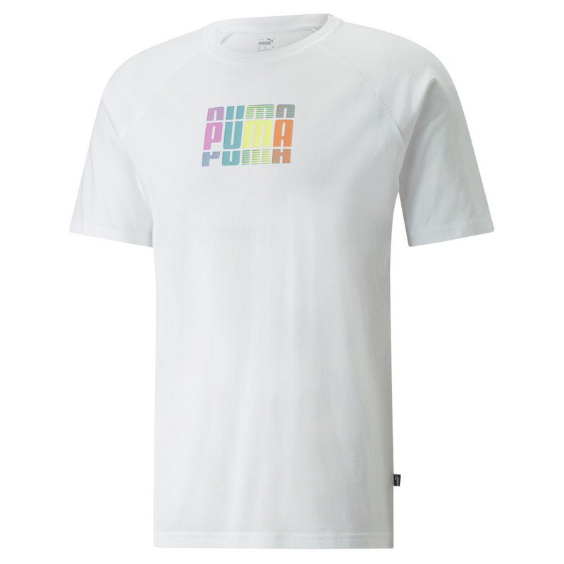 Puma Multicolor Graphic Tee Pánské tričko US XXL 848566-02