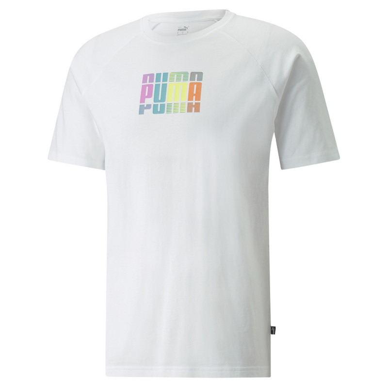 Puma Multicolor Graphic Tee Pánské tričko US XL 848566-02