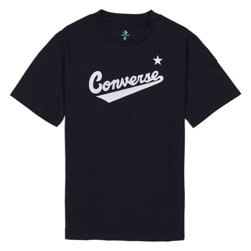 converse SCRIPTED LOGO TEE Pánské tričko US S 10018235-A01