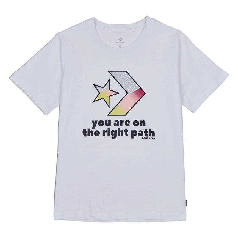 converse TRAILBLAZER GRAPHIC TEE Dámské tričko US XS 10022361-A01
