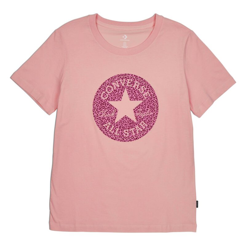 converse CHUCK TAYLOR ALL STAR LEOPARD PATCH TEE Dámské tričko US XL 10023438-A03