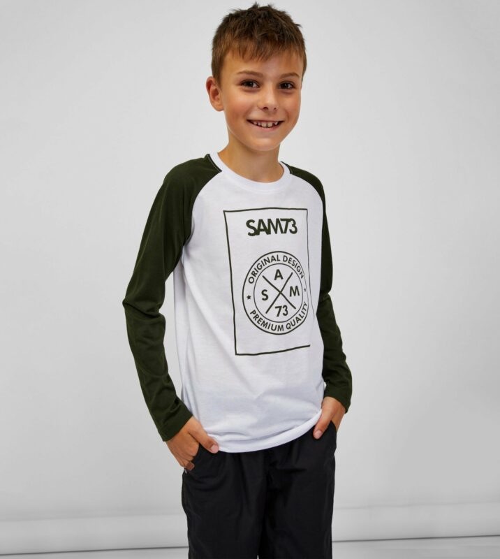 SAM 73 Chlapecké triko JACK Bílá 152