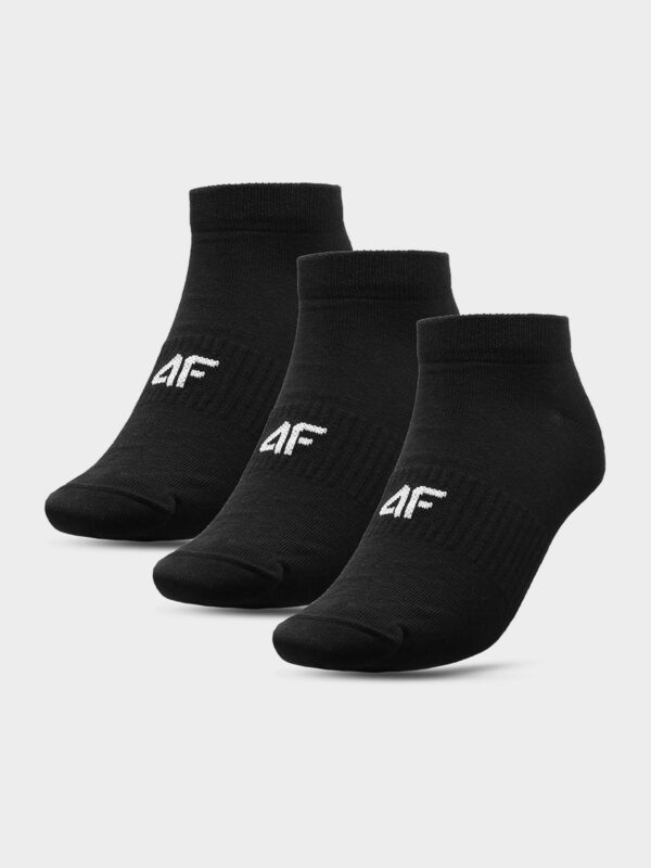 4F H4L22-SOM301 DEEP BLACK+DEEP BLACK+DEEP BLACK Ponožky EU 39/42 H4L22-SOM301 DEEP BLACK
