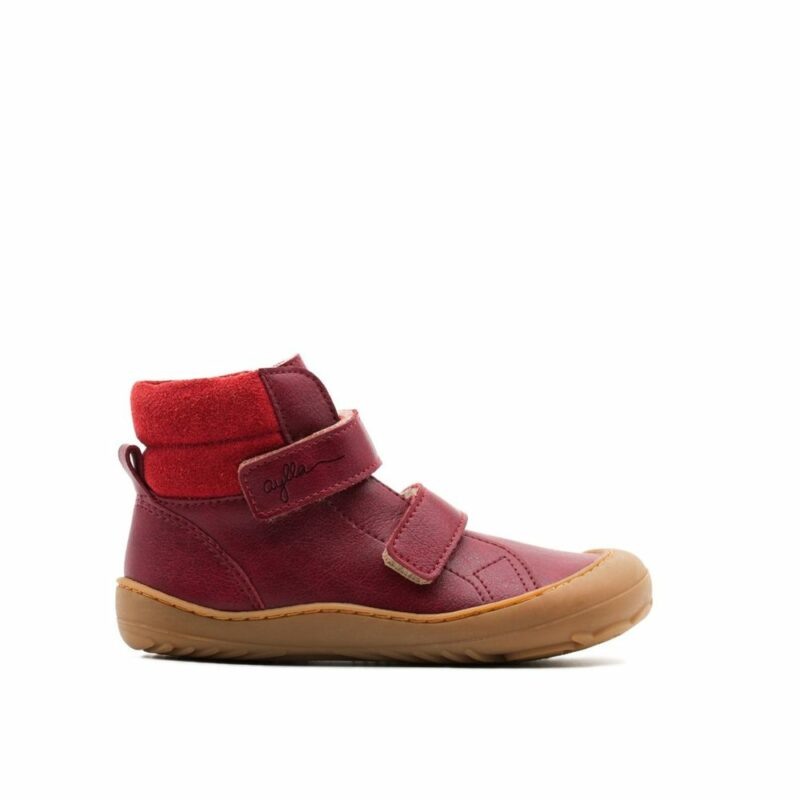 AYLLA BAREFOOT CHIRI Kids Red | Zimní barefoot boty - 32 - 220 mm
